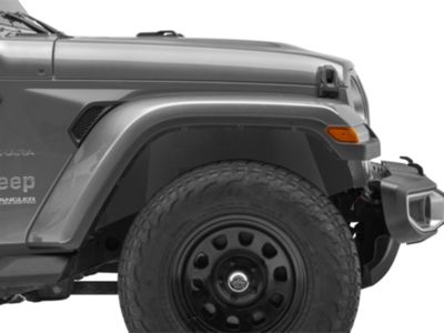Body Armor 4x4 Front Fender Liners; Textured Black (18-24 Jeep Wrangler JL)